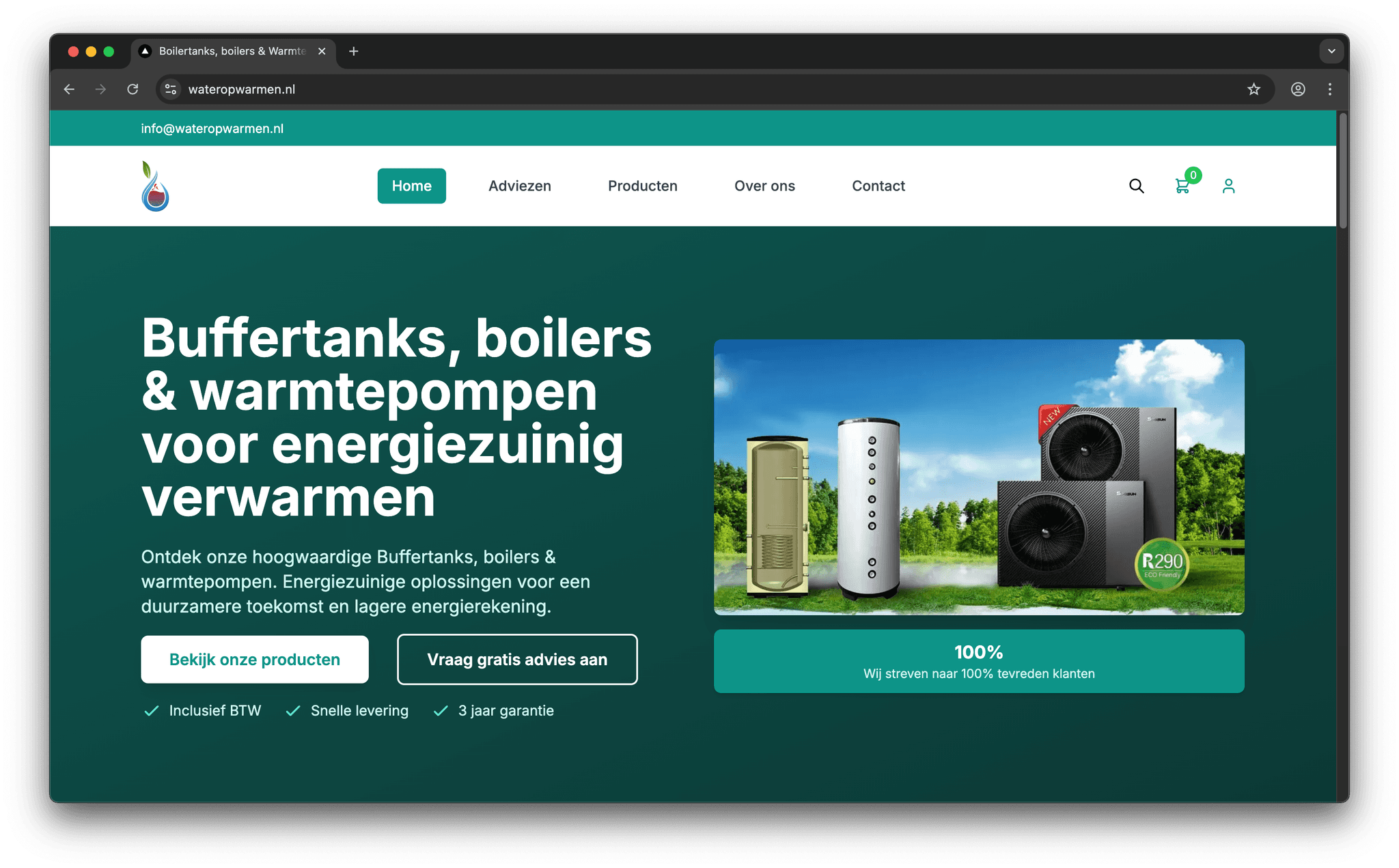 Wateropwarmen.nl Webshop